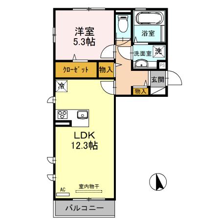 エレンシア（207） 間取り図画像