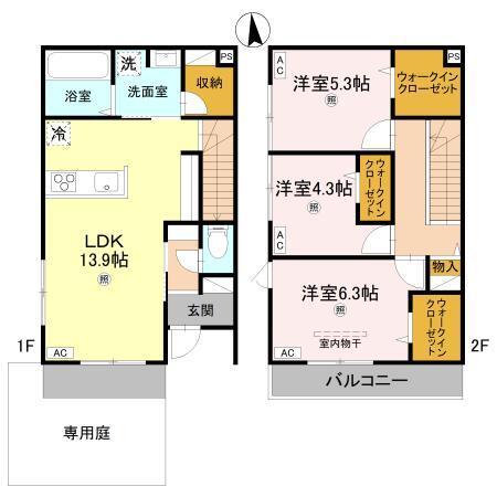 サザンレスト（101） 間取り図画像