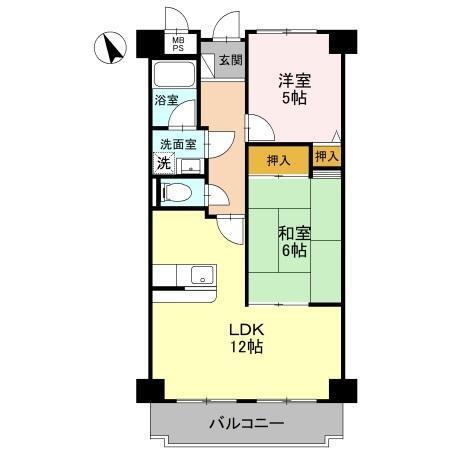 サニーコート浅井（108） 間取り図画像