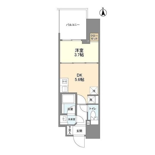 ルフォンプログレ堺筋本町タワーレジデンス（0808） 間取り図画像