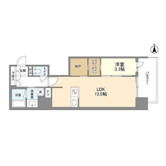 ＲＪＲプレシア南堀江（0403） 間取り図画像