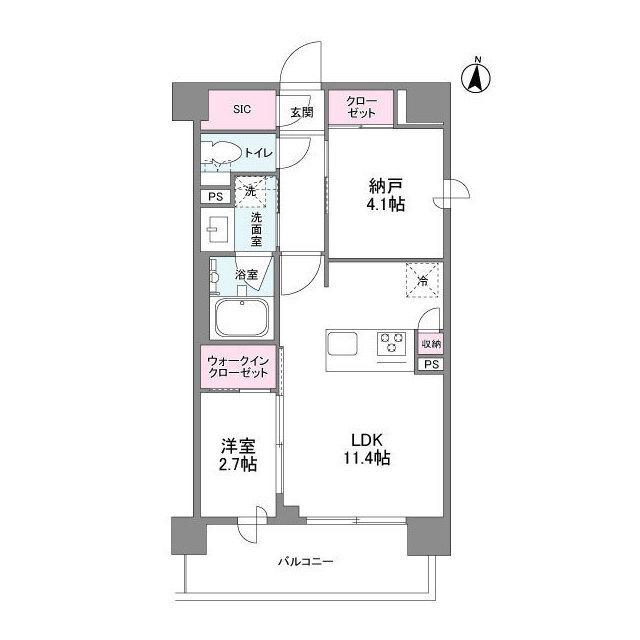 シーズンフラッツ新大阪ＳＯＵＴＨ（0403） 間取り図画像