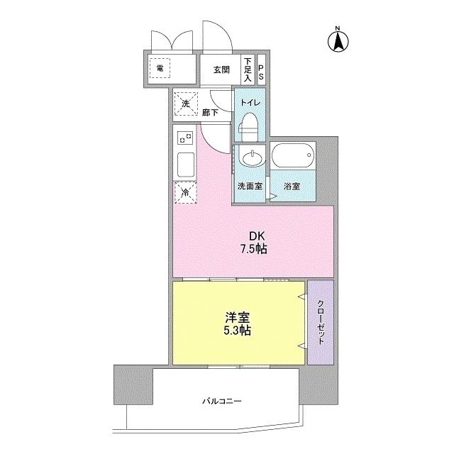 ＫＭレジデンス堺東駅前（1001） 間取り図画像