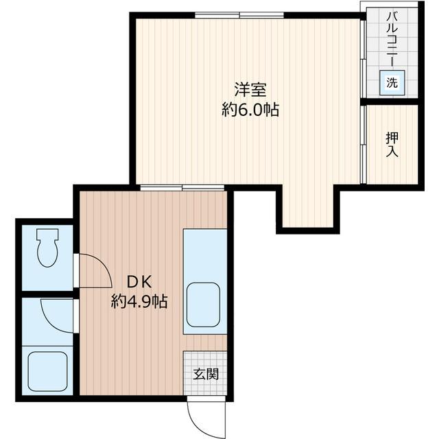 キャピタル住之江公園（102） 間取り図画像