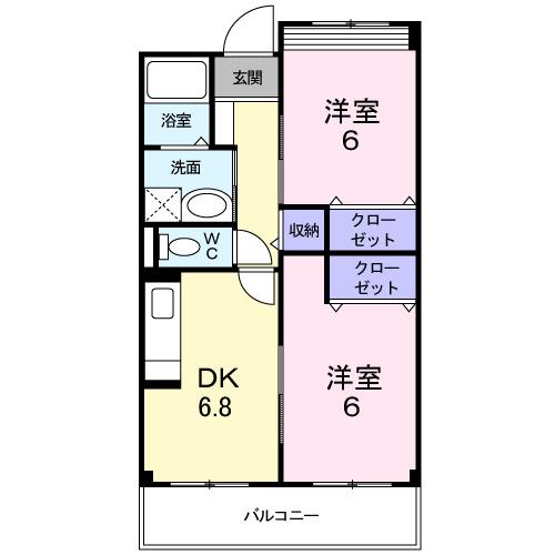 エアリーヒル（306） 間取り図画像