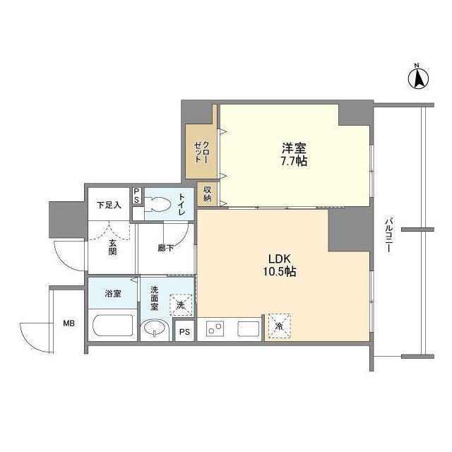 グランルージュ城東（0706） 間取り図画像