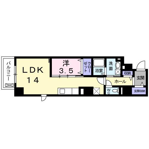 グーラテース　Ｕ．Ｈ．Ｙ（901） 間取り図画像