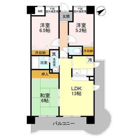 GALAXY　WiLL中百舌鳥（0208） 間取り図画像