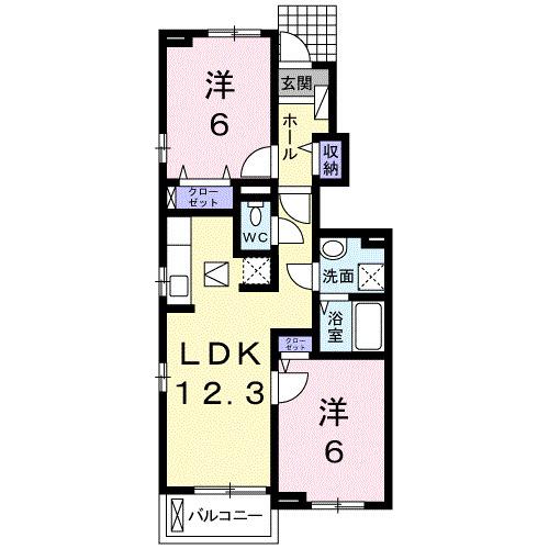 グレース　コート（106） 間取り図画像