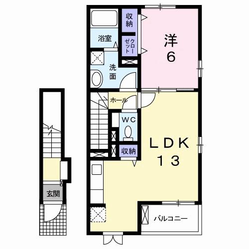 メゾン　真（203） 間取り図画像
