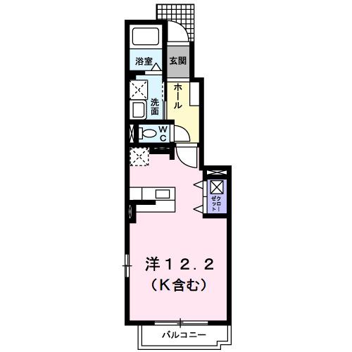 カルムエイト（105） 間取り図画像