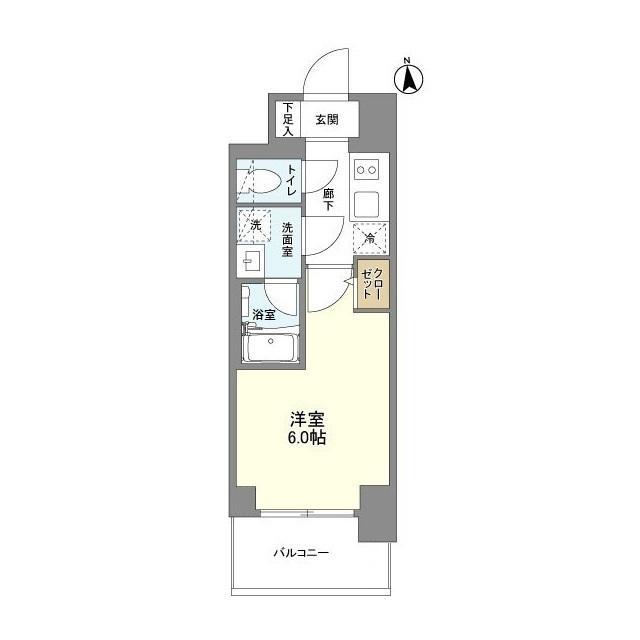 リヴェント難波ウエスト（0408） 間取り図画像
