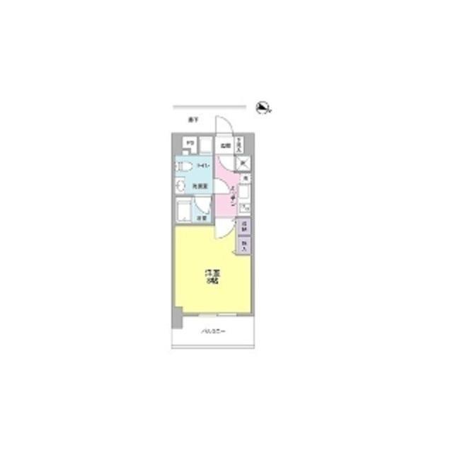 アプリーレ京町堀 間取り図画像