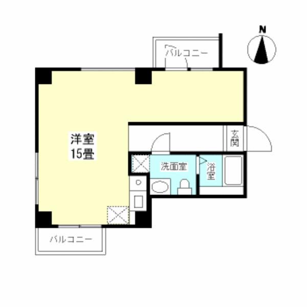 ＧＡＲＲＥＴ南堀江（404） 間取り図画像