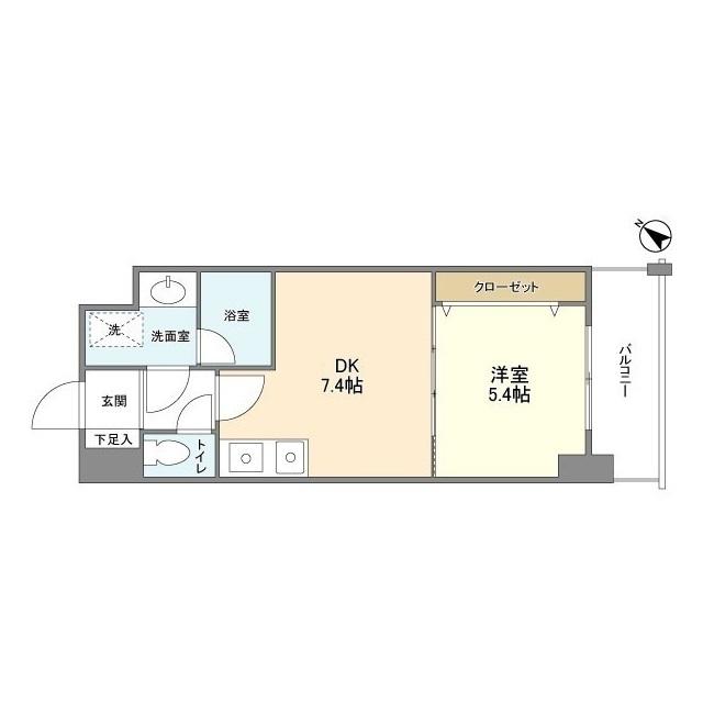 シティーコート大小路駅前（0902） 間取り図画像