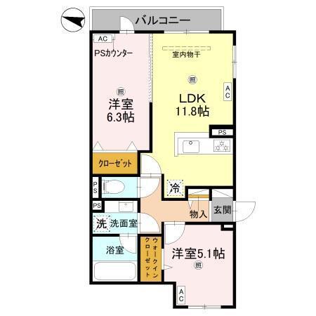 D-residence東淀川（301） 間取り図画像