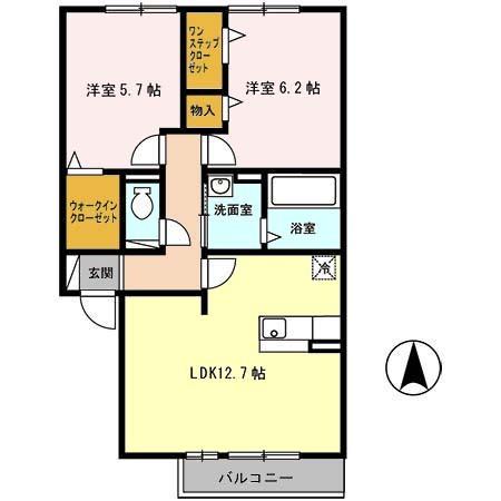 アムール　エステート（205） 間取り図画像