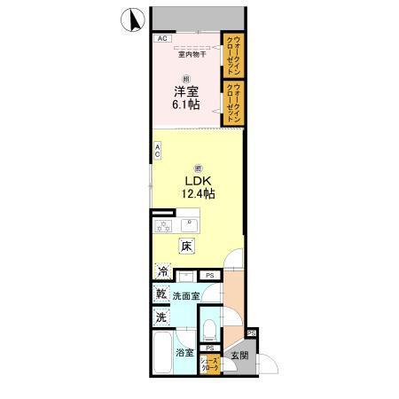 Clashist上住吉（102） 間取り図画像