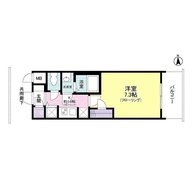 Ｓ−ＲＥＳＩＤＥＮＣＥ野江（604） 間取り図画像