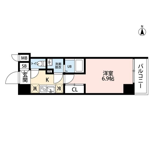 ヒルズパークサイド（307） 間取り図画像