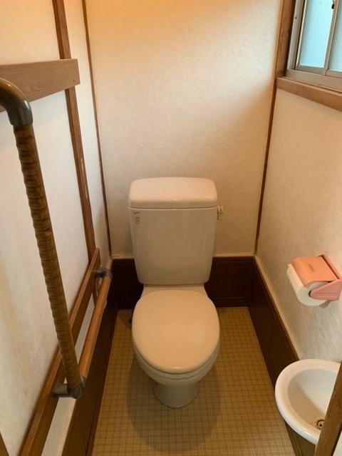 大阪市西成区千本南アパート トイレ
