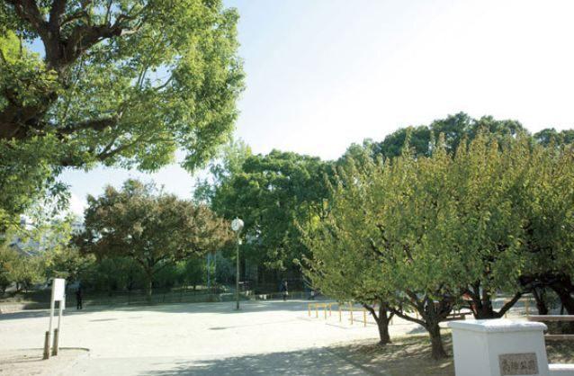 高津公園：1073m
