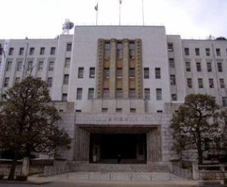 大阪府庁：881m