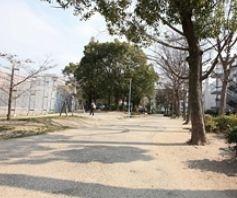 蒲生公園：464m