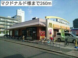 マクドナルド様：260m