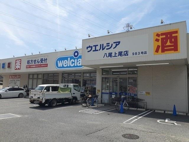 ウエルシア　八尾上尾店：310m
