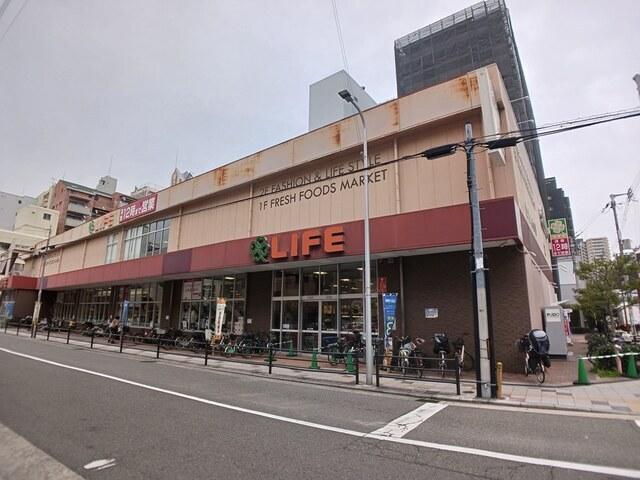 ライフ下寺店：160m