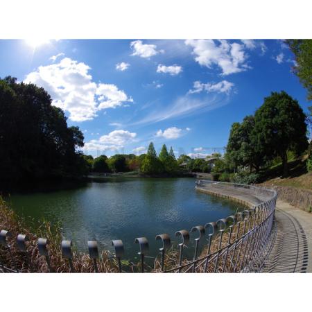 明治池公園：2686m