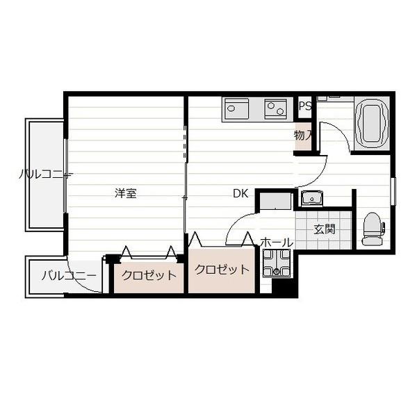 パークマンション（101） 間取り図画像