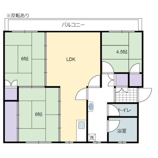 グラッツアモーレ高岡（205） 間取り図画像