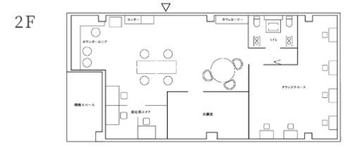使用可能は2Fです