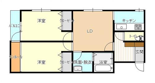  間取り図写真