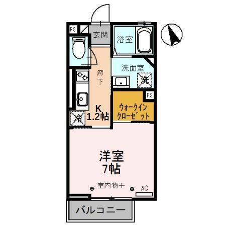 Ａｍａｎｔｅ　A棟（203） 間取り図画像