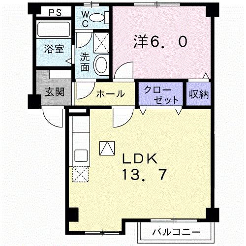 サニーガーデンハイツＡ（102） 間取り図画像