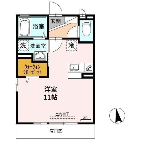 D-room下黒田（106） 間取り図画像
