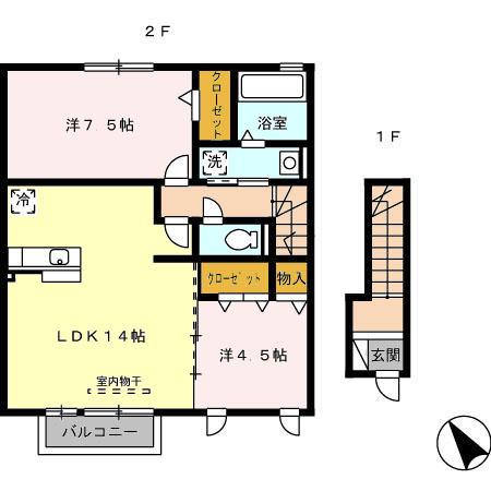  間取り図写真