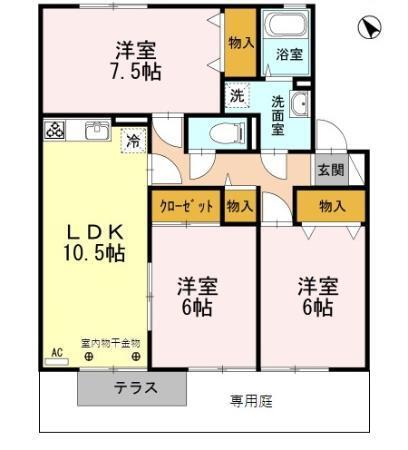  間取り図写真