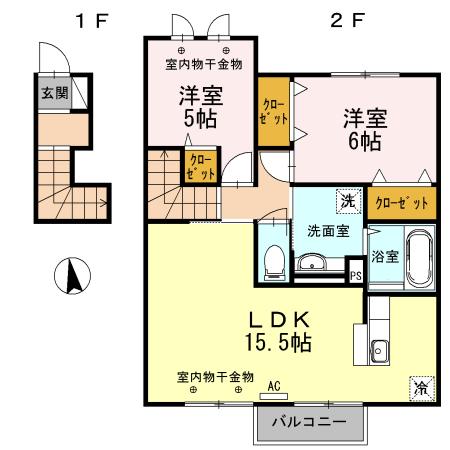  間取り図写真