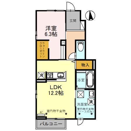 Annya(ｱﾝﾔ）（103） 間取り図画像