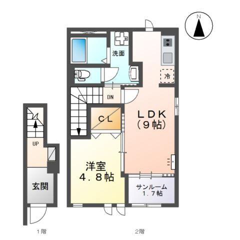  間取り図写真