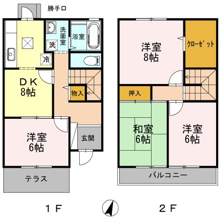  間取り図写真