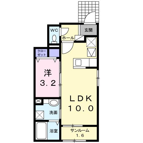 ベラ　ルーチェ（101） 間取り図画像