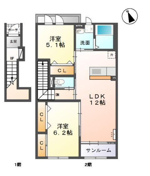  間取り図写真