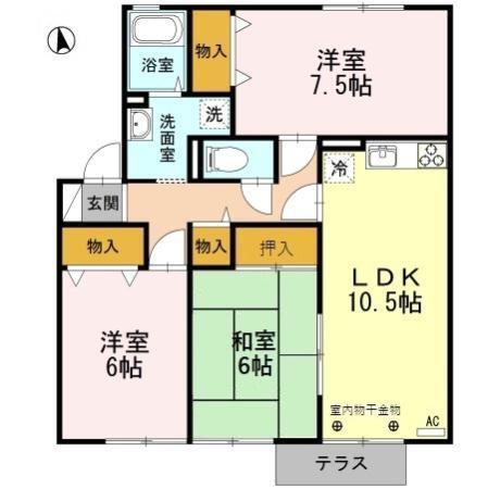  間取り図写真