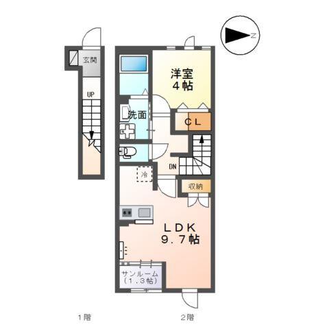  間取り図写真