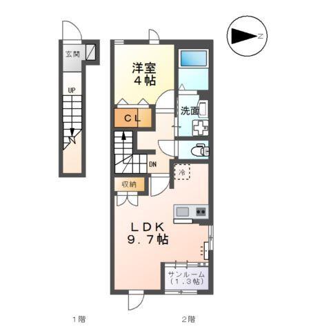  間取り図写真
